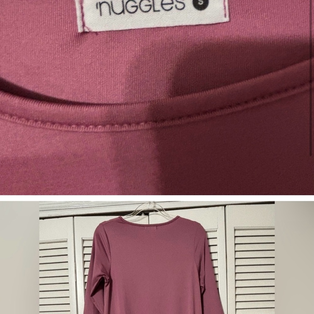 Chic Mauve High Low Top - Picture 3 of 4